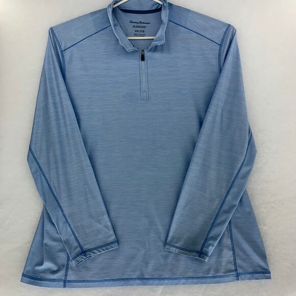 Tommy Bahama Other - Tommy Bahama Palm Coast IslandZone Half-Zip Pullover in Blue Size XXL